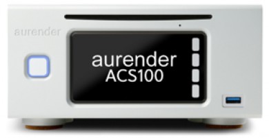 Сетевой транспорт с функциями сервера и CD-риппера  Aurender ACS100 4TB Silver