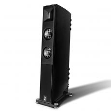 Напольные колонки Borresen X2 Piano Black - вид спереди | Магазин Ural-HiFi Челябинск