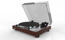 Thorens TD 402 DD piano walnut